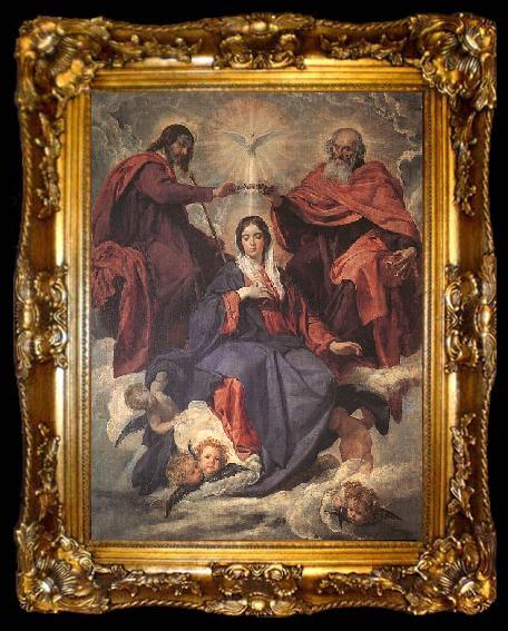 framed  Diego Velazquez The Coronation of the Virgin, ta009-2